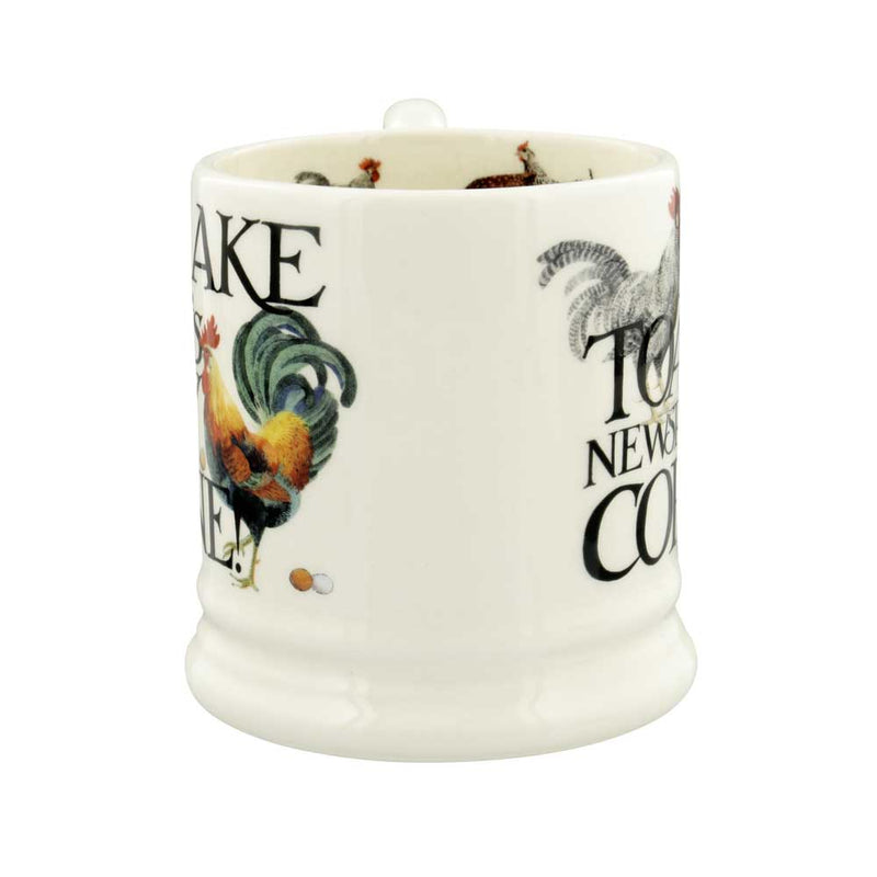 Emma Bridgewater Rise & Shine Eggs & Toast 1/2 Pint Mug