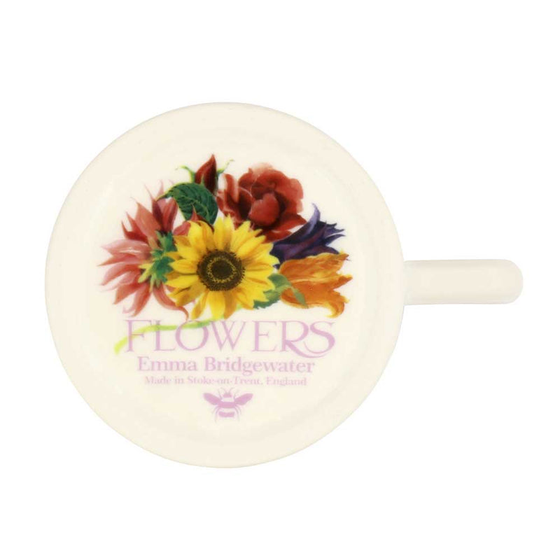 Emma Bridgewater Flowers Blue Iris 1/2 Pint Mug