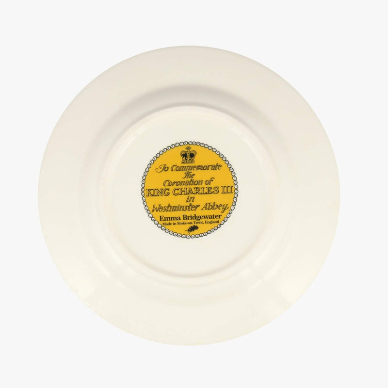 Emma Bridgewater 3 Cheers For King Charles III 8 1/2 Inch Plate
#2