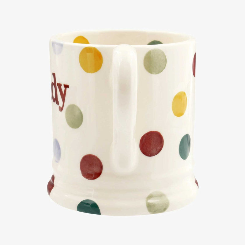 Emma Bridgewater Polka Dot 'Daddy' 1/2 Pint Mug
#4