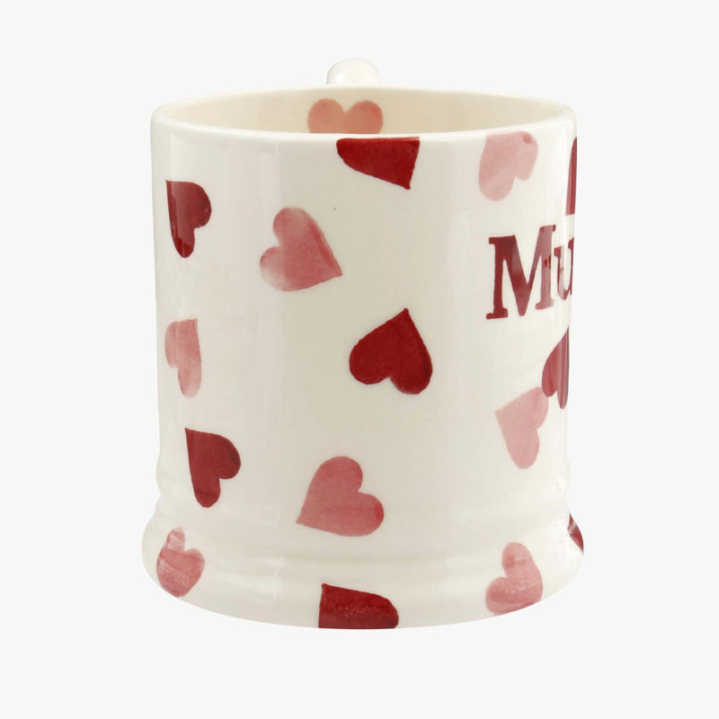 Emma Bridgewater Pink Hearts Mummy 1/2 Pint Mug
#4