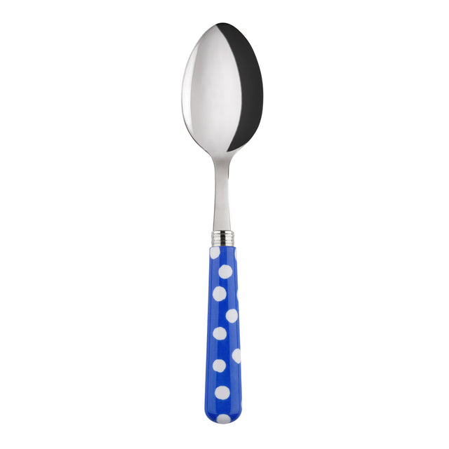 Sabre White Dots Lapis Blue 22cm  Soup Spoon