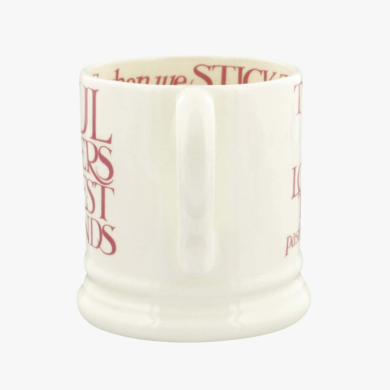 Emma Bridgewater Pink Toast Soul Sisters 1/2 Pint Mug
#2