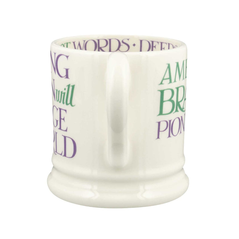 Emma Bridgewater Purple Toast Change Our World 1/2 Pint Mug
#2