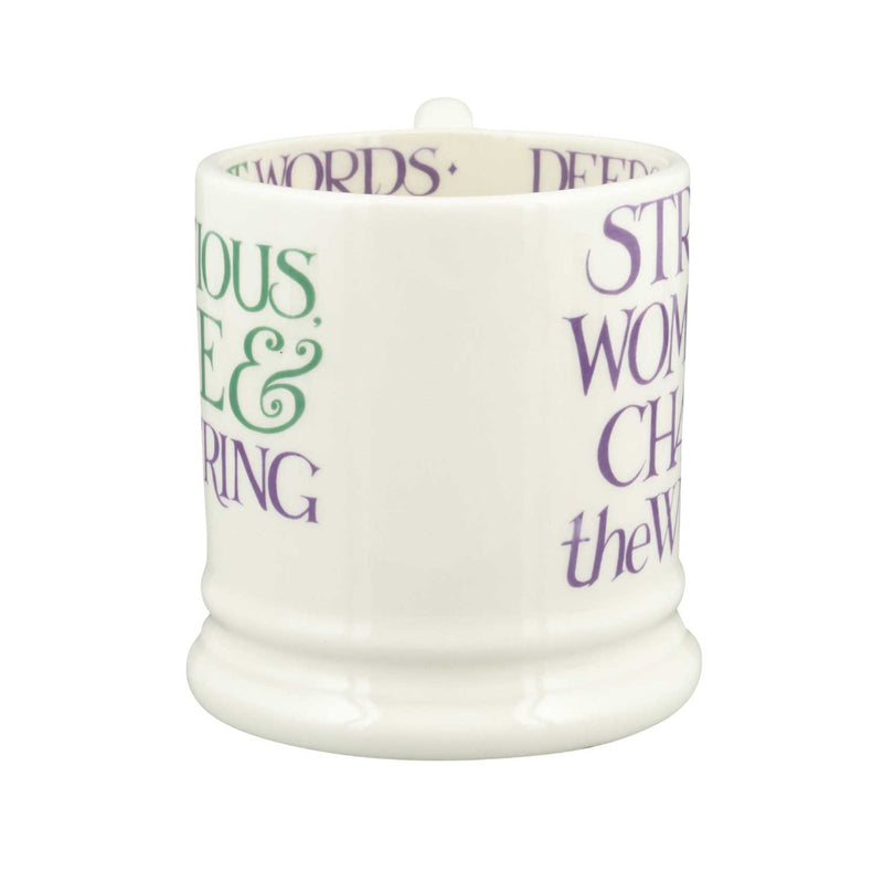 Emma Bridgewater Purple Toast Change Our World 1/2 Pint Mug
#4