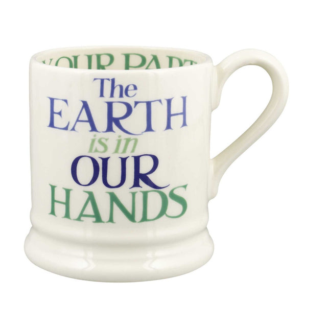Emma Bridgewater Rainbow Toast In Our Hands 1/2 Pint Mug