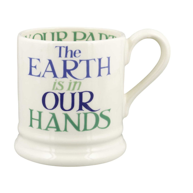 Emma Bridgewater Rainbow Toast In Our Hands 1/2 Pint Mug