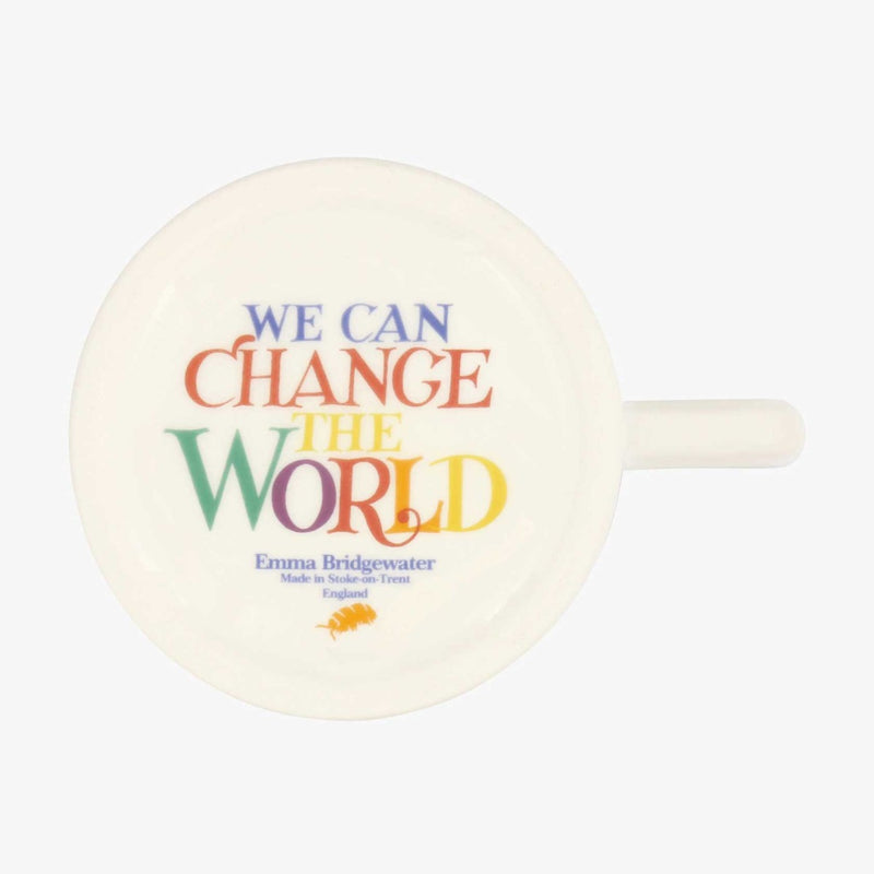 Emma Bridgewater Rainbow Toast Change The World 1/2 Pint Mug
#4