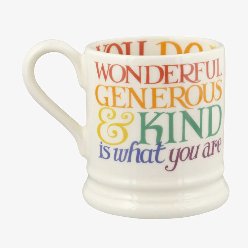 Emma Bridgewater Rainbow Toast Thank You 1/2 Pint Mug
#2