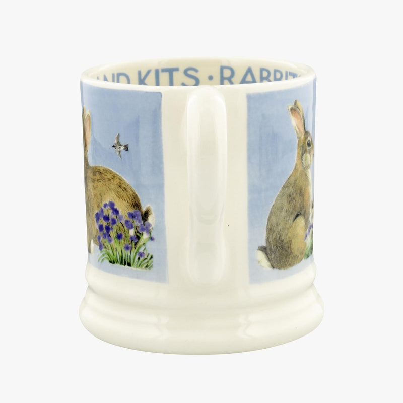 Emma Bridgewater Blue Rabbits & Kits 1/2 Pint Mug
#2