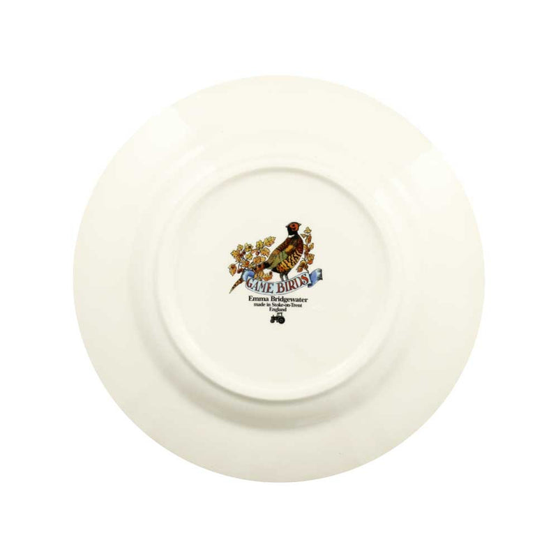 Emma Bridgewater Game Birds Red Legged Partridge 8 1/2 Inch Plate
