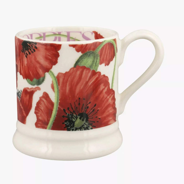 Emma Bridgewater Red Poppy 1/2 Pint Mug

