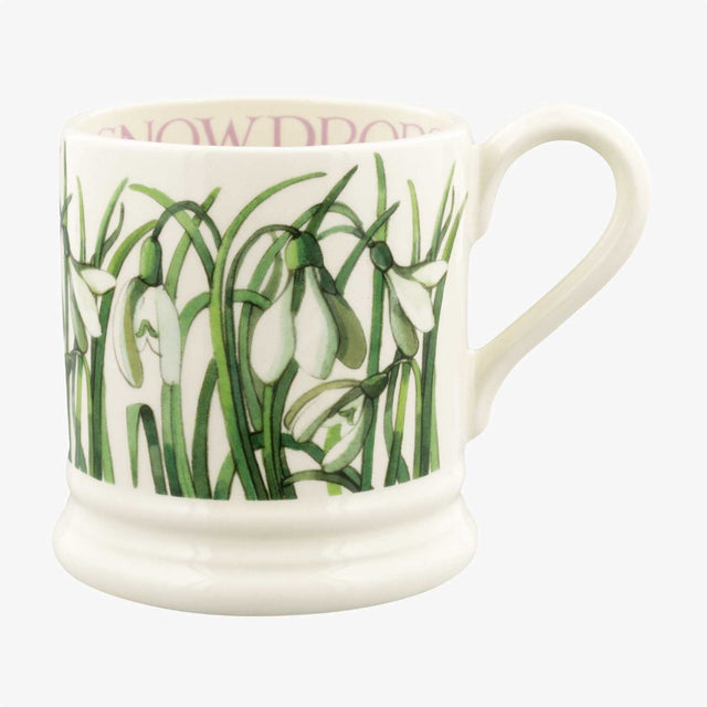 Emma Bridgewater Flowers Snowdrop 1/2 Pint Mug
