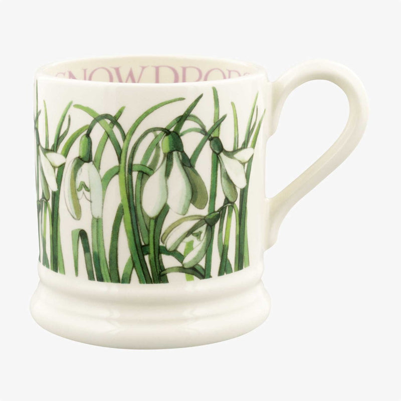 Emma Bridgewater Flowers Snowdrop 1/2 Pint Mug
