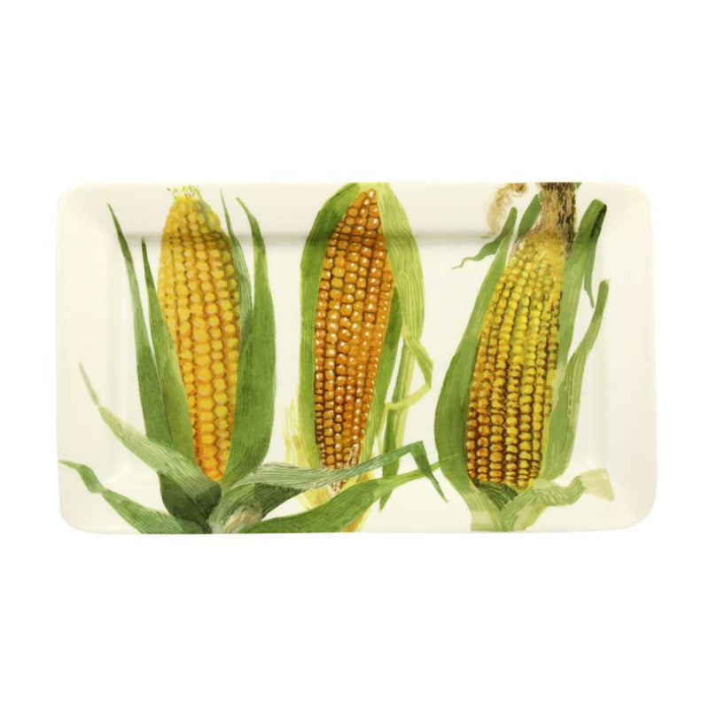 Emma Bridgewater Vegetable Garden Sweetcorn Medium Oblong Plate