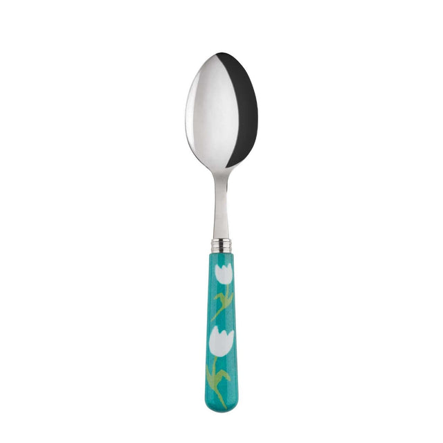 Sabre Tulip Turquoise 22cm Soup Spoon