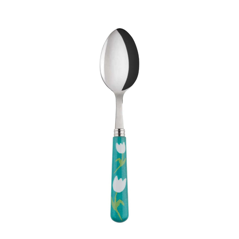 Sabre Tulip Turquoise 22cm Soup Spoon