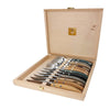 Berlingot Knives & Forks, Everwood, Set of 12, by Claude Dozorme