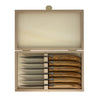 Laguiole Grill Steak Knives, Olive Wood, Set of 6, by Claude Dozorme