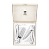 Theirs XXL Carving Set, Wood Box, Set of 2, by Claude Dozorme