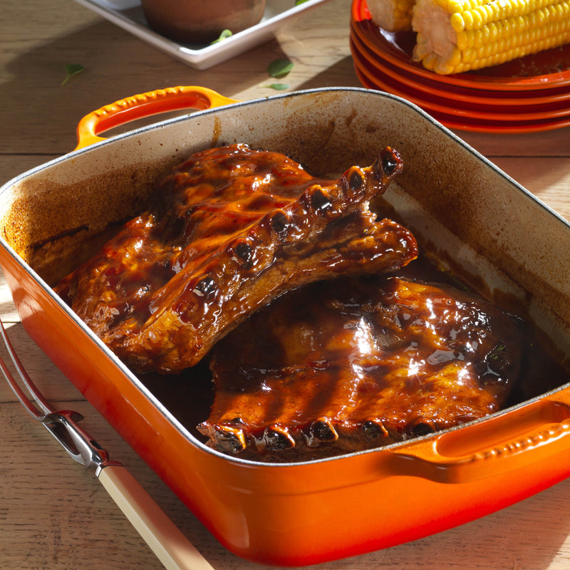 Le Creuset Signature Cast Iron Roaster 33cm Volcanic