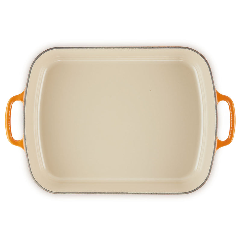 Le Creuset Signature Cast Iron Roaster 33cm Volcanic