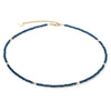 Coeur De Lion Twinkle Gold & Dark Blue Necklace