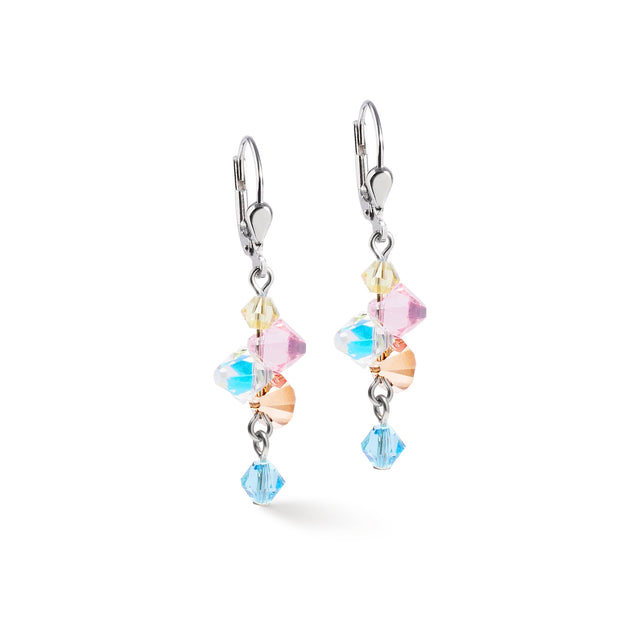 Coeur De Lion Dancing Crystals Pastel Earrings