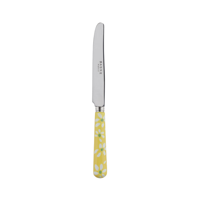 Sabre Marguerite Yellow 17cm Breakfast Knife