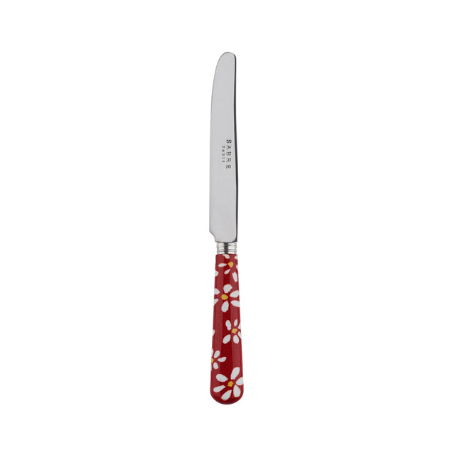 Sabre Daisy Red 17cm Breakfast Knife