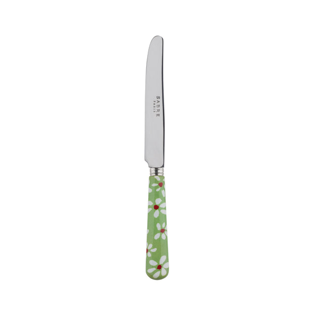 Sabre Marguerite Garden Green 17cm Breakfast Knife
