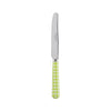 Sabre Gingham Lime 17cm Breakfast Knife