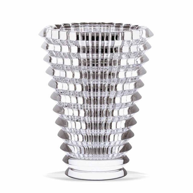 Baccarat Eye Oval White Vase