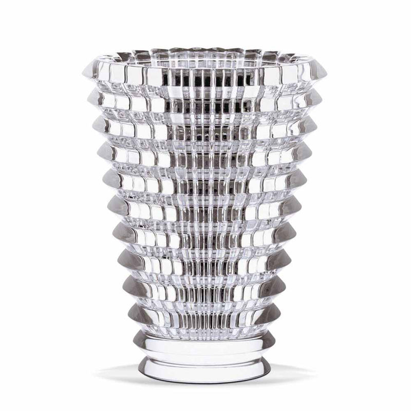 Baccarat Eye Oval White Vase
