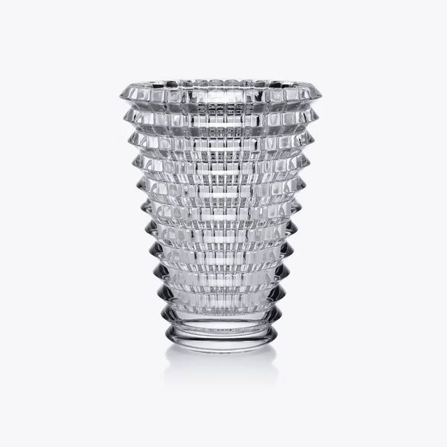 Baccarat Eye Oval White Vase