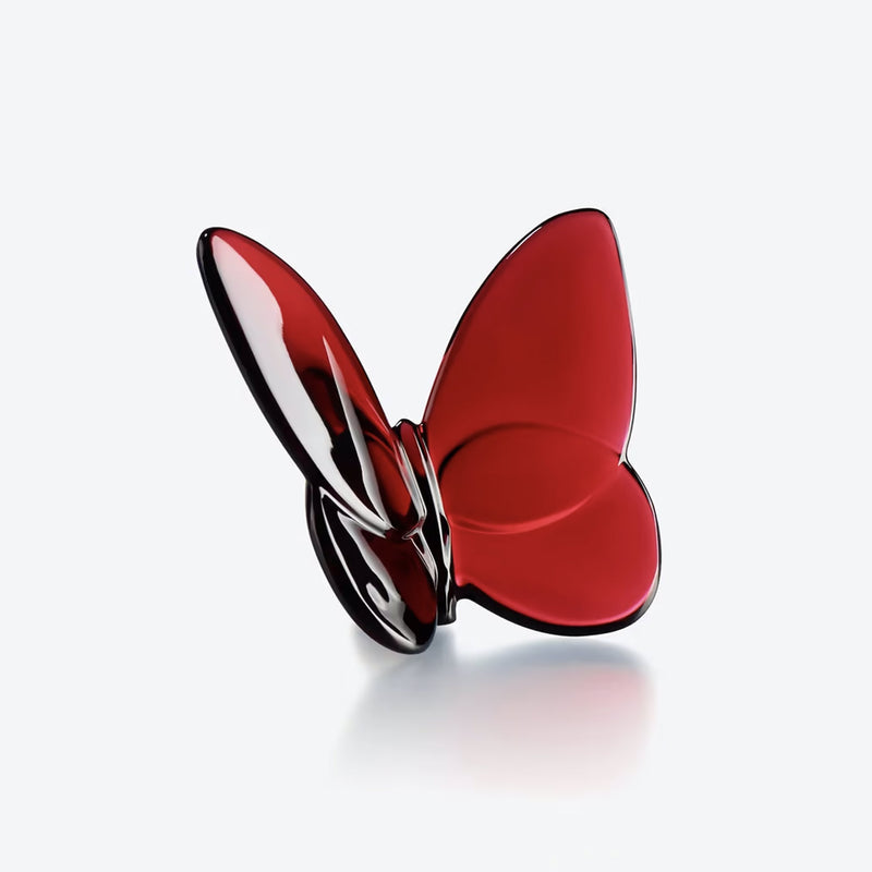 Baccarat Papillon Lucky Red Butterfly