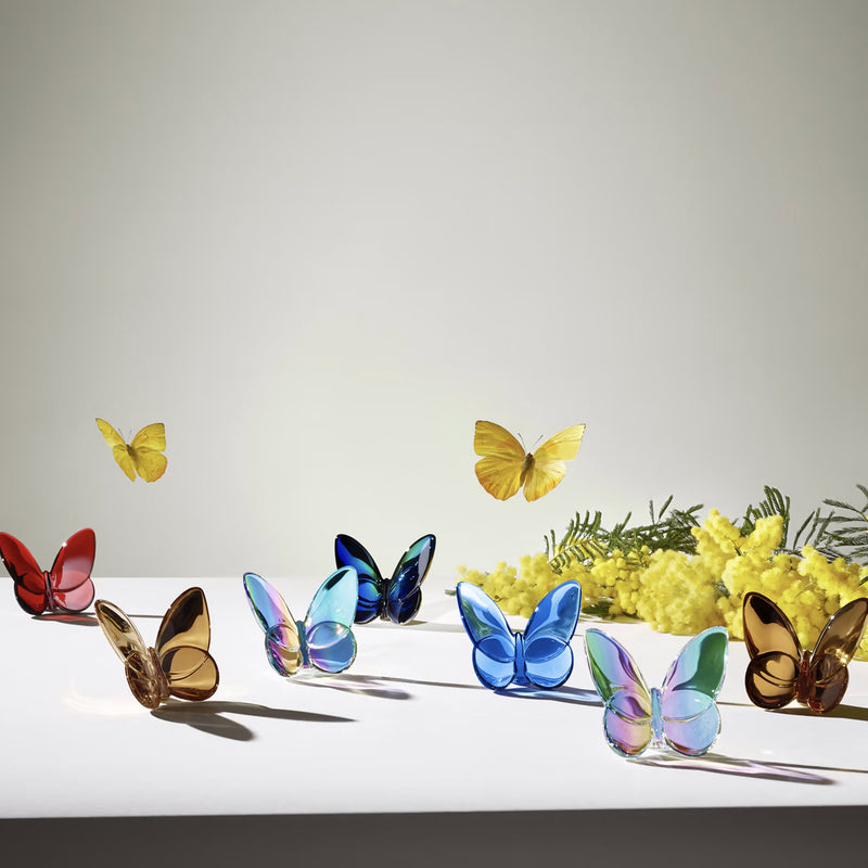 Baccarat Papillon Lucky Turquoise Butterfly