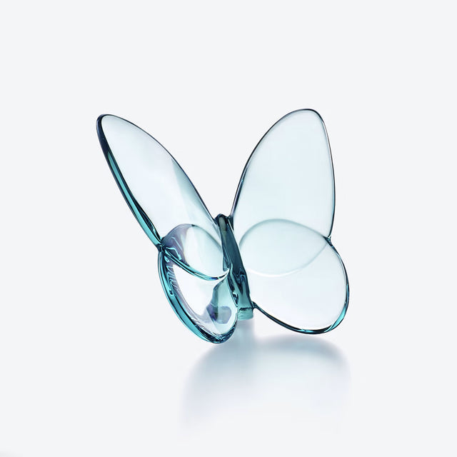 Baccarat Papillon Lucky Turquoise Butterfly