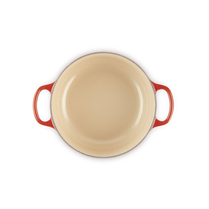 Le Creuset Signature Cast Iron Round Casserole 20cm Cerise