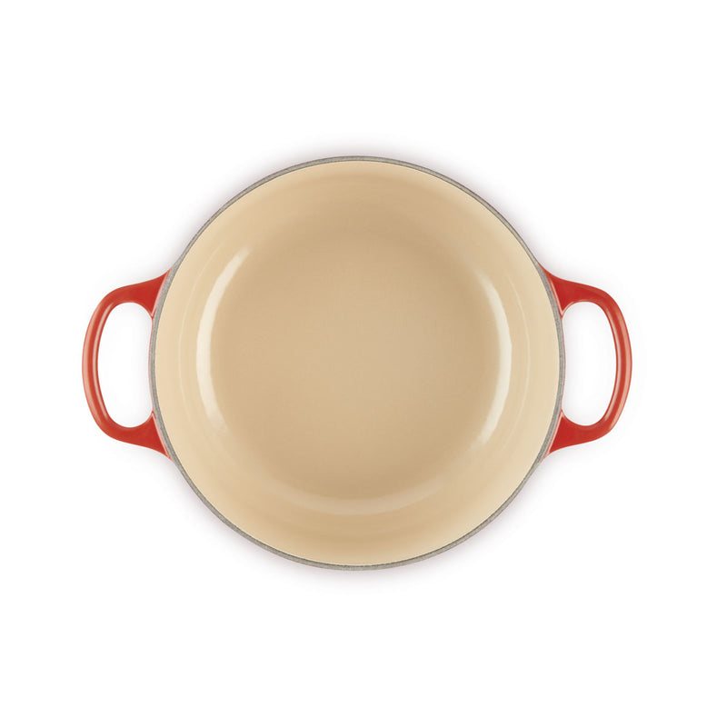 Le Creuset Signature Cast Iron Round Casserole 20cm Cerise