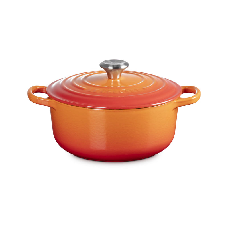 Le Creuset Signature Cast Iron Round Casserole 20cm Volcanic