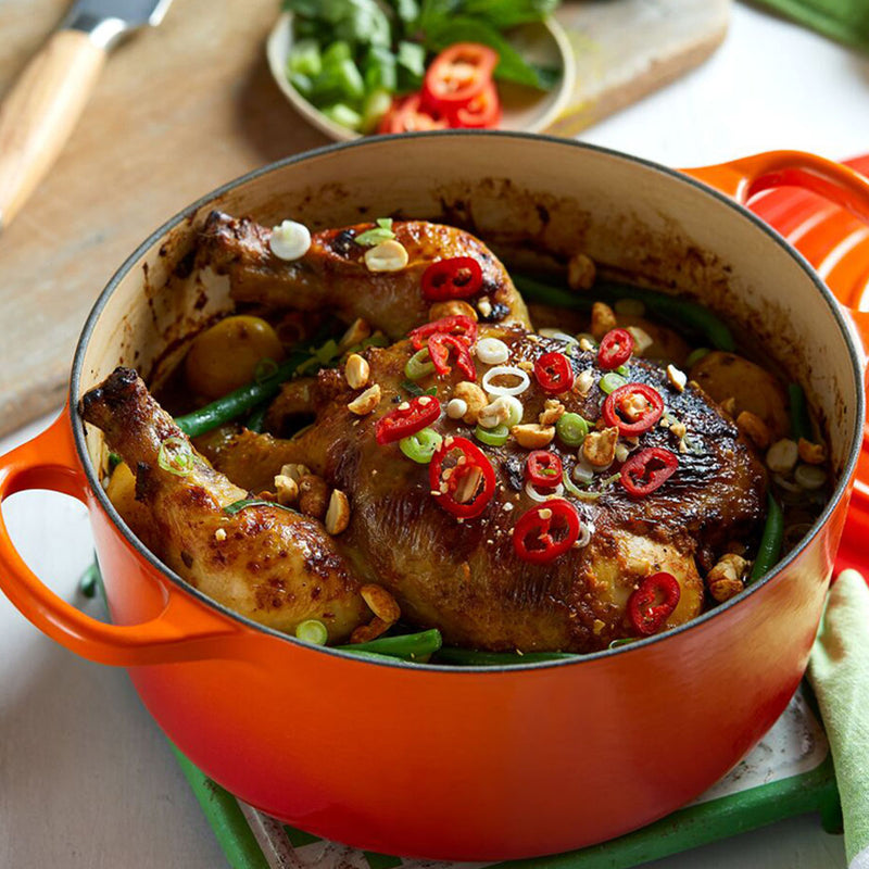 Le Creuset Signature Cast Iron Round Casserole 26cm Volcanic