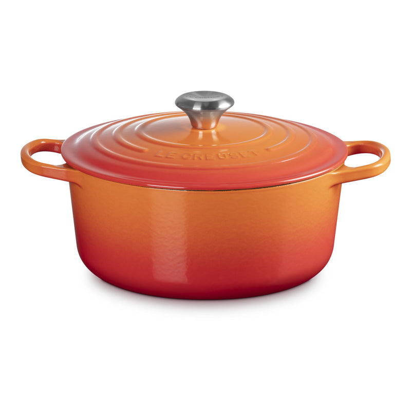 Le Creuset Signature Cast Iron Round Casserole 26cm Volcanic