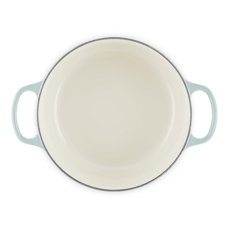 Le Creuset Signature Cast Iron Round Casserole 26cm Sea Salt