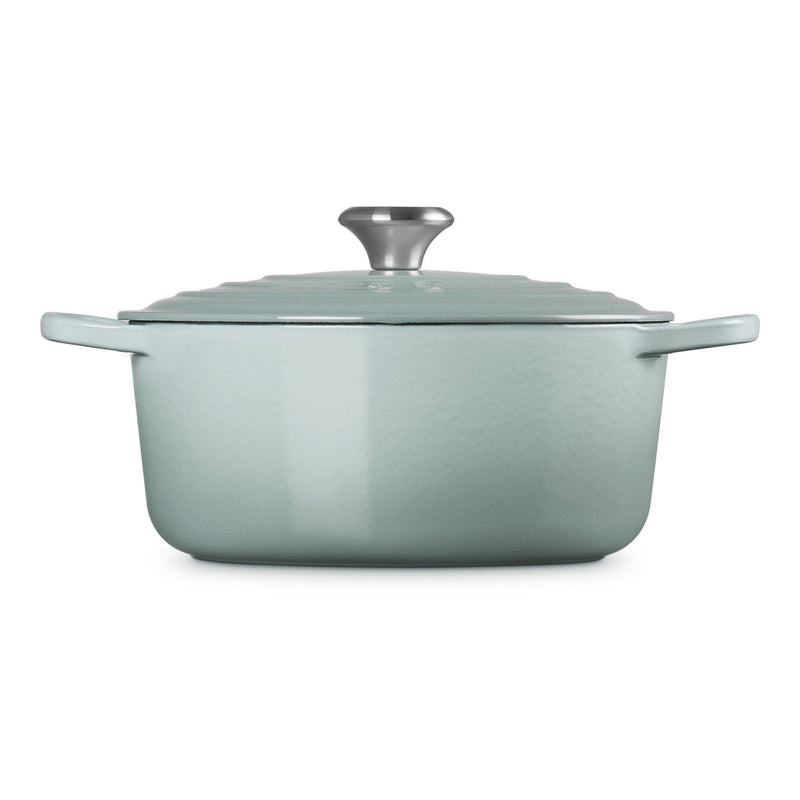 Le Creuset Signature Cast Iron Round Casserole 26cm Sea Salt