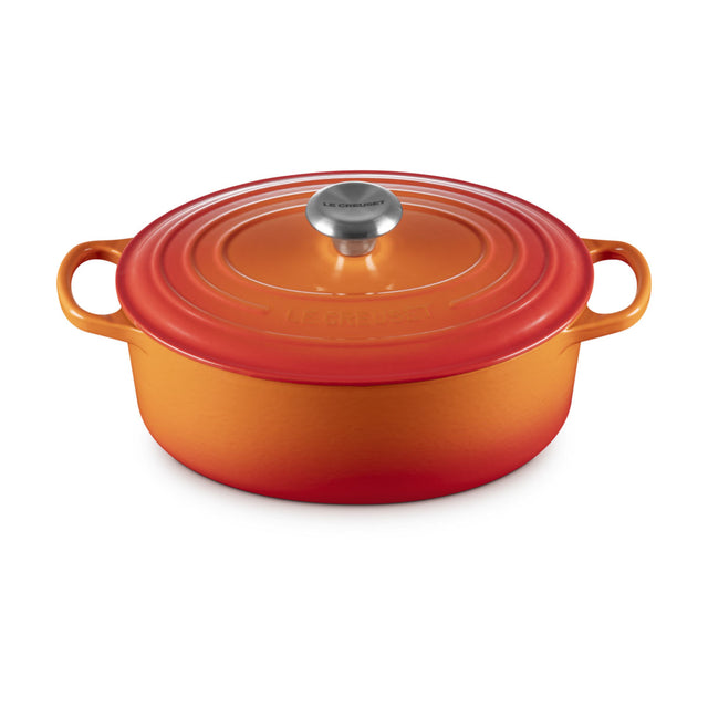 Le Creuset Signature Cast Iron Oval Casserole 27cm Volcanic
