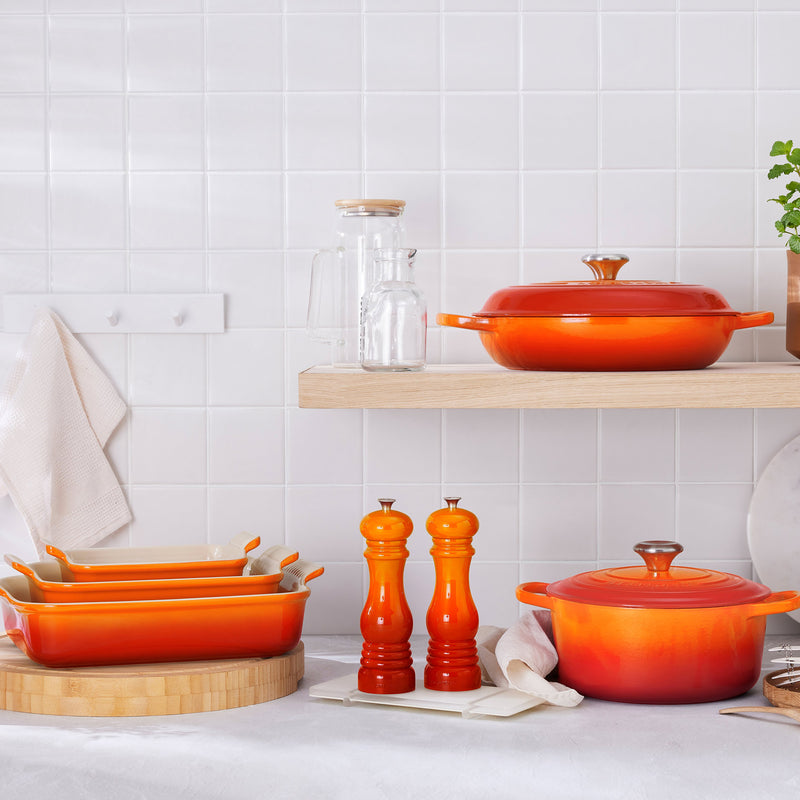Le Creuset Signature Cast Iron Shallow Casserole 26cm Volcanic