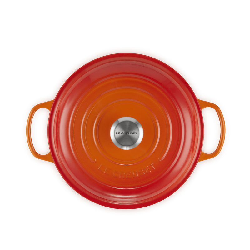 Le Creuset Signature Cast Iron Shallow Casserole 26cm Volcanic