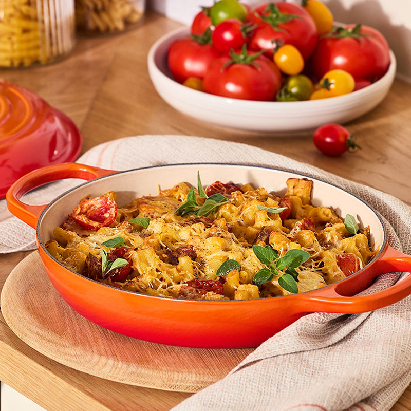 Le Creuset Signature Cast Iron Shallow Casserole 26cm Volcanic