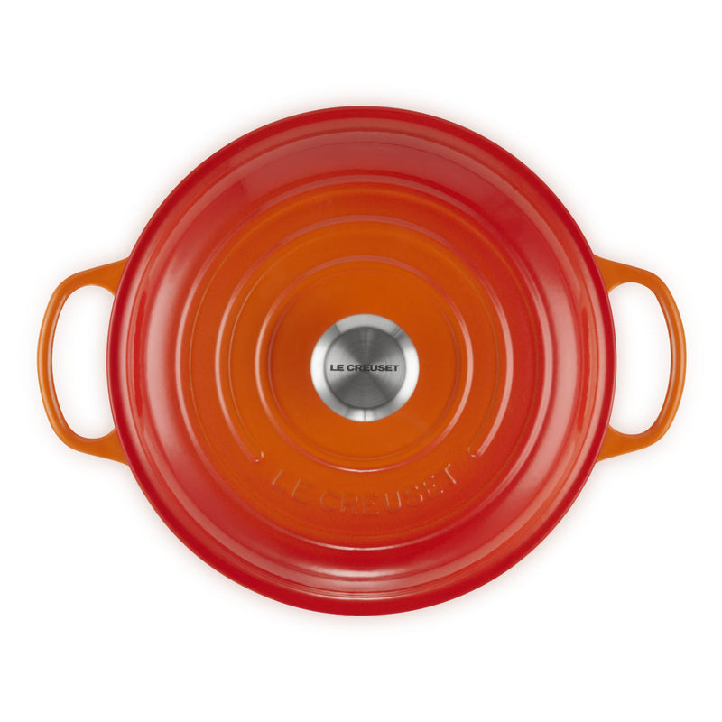 Le Creuset Signature Cast Iron Shallow Casserole 26cm Volcanic